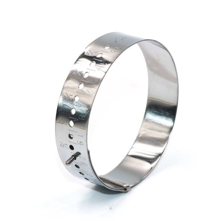 Metal Bangle Gauge Jewelry Making Bracelet Wrist Sizer Measuring 15-22cm Ruler