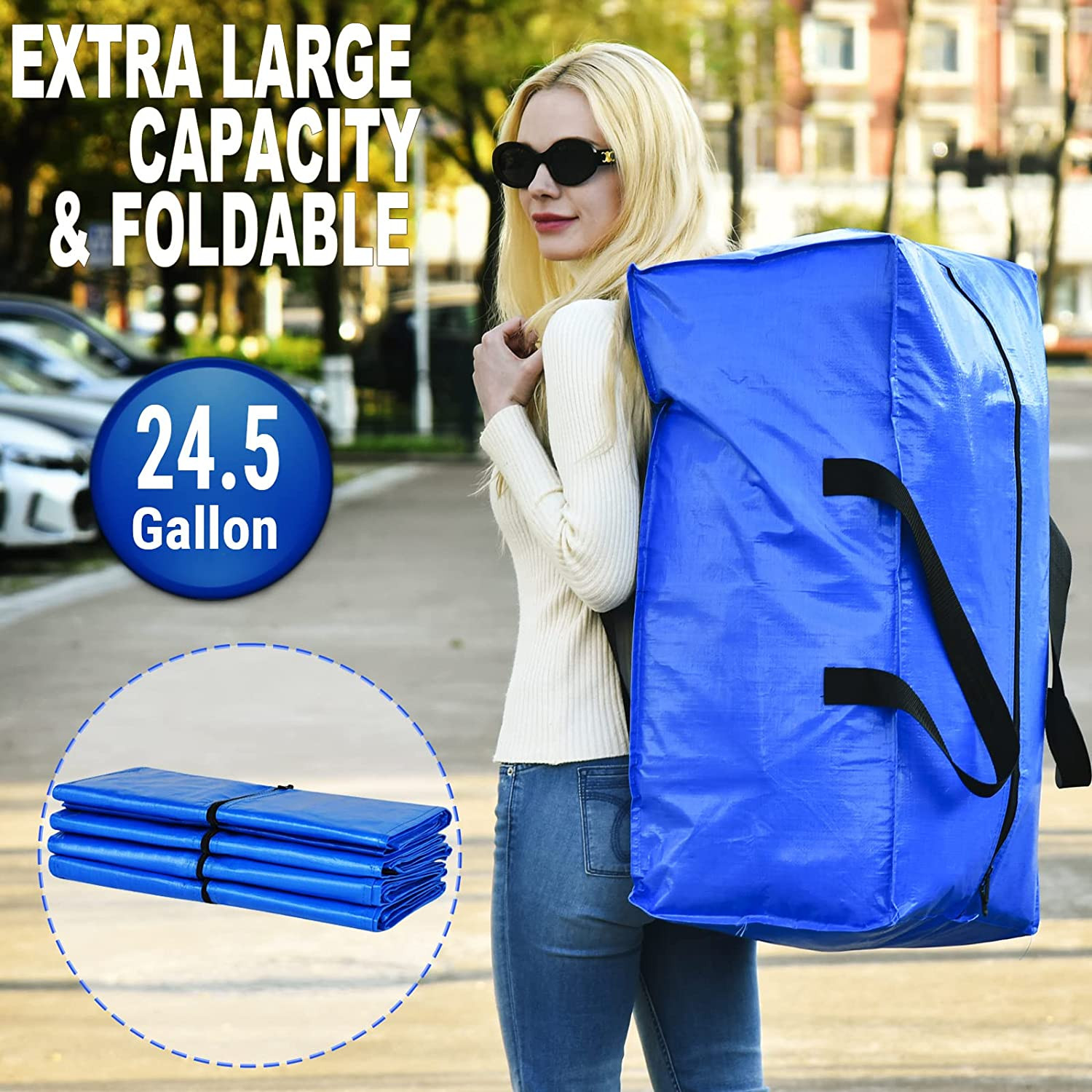 Moving Bags Heavy Duty Extra Large, 6 PACK Boxes for Moving Large and XL
