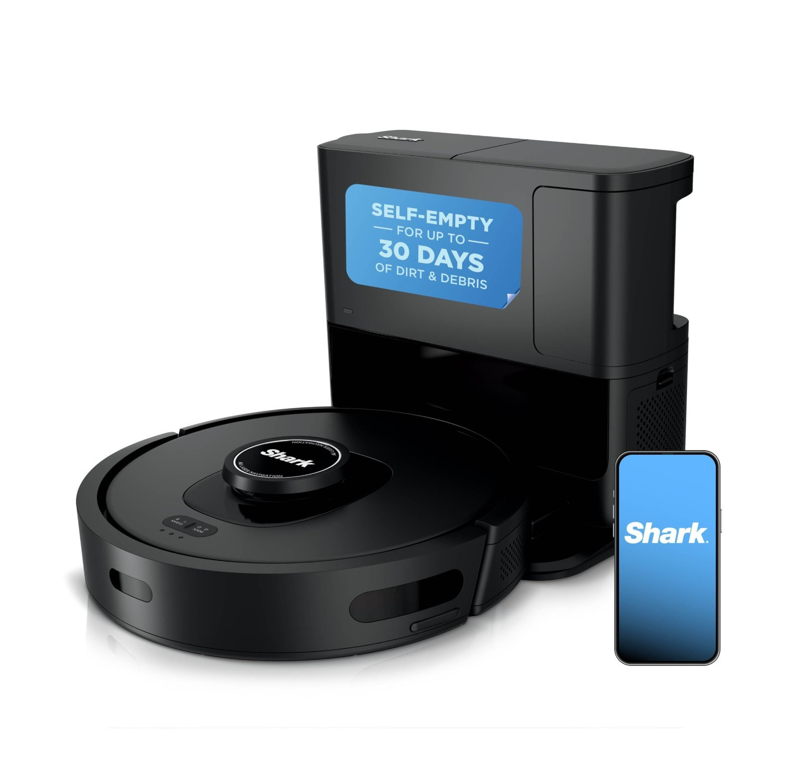 Shark AV2501S AI Ultra Robot Vacuum Self-Empty Base HEPA Wi-Fi Mapping