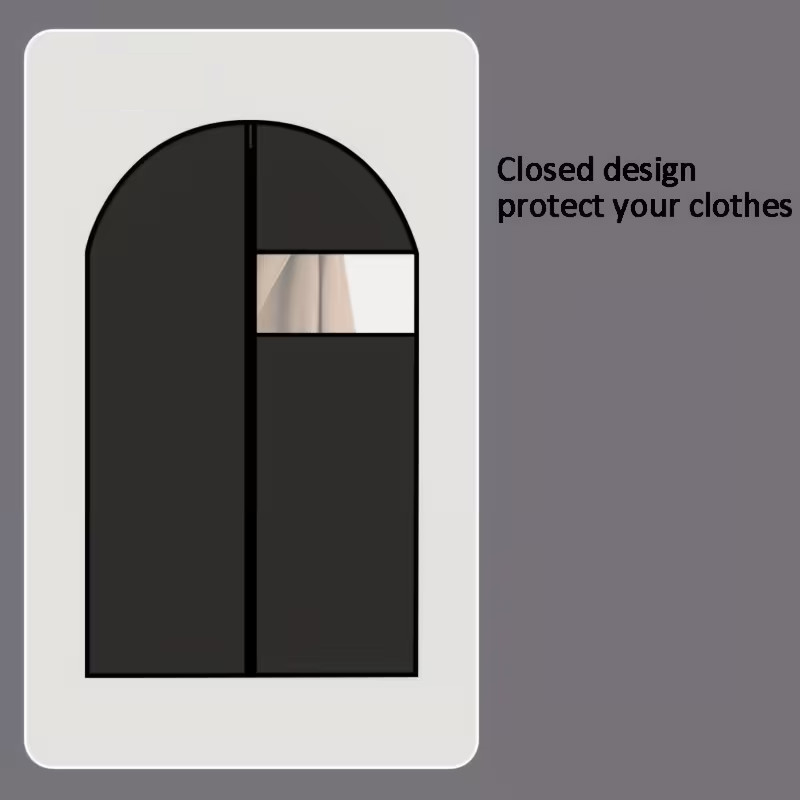 5Pcs Suit Travel Bag Garment Bag Long Dress For Hanging Clothes Carrier Cover US
