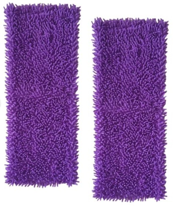 2~4 Pack Reusable Power Mop Washable Microfiber Pads Fit For 13″-15″ Mops