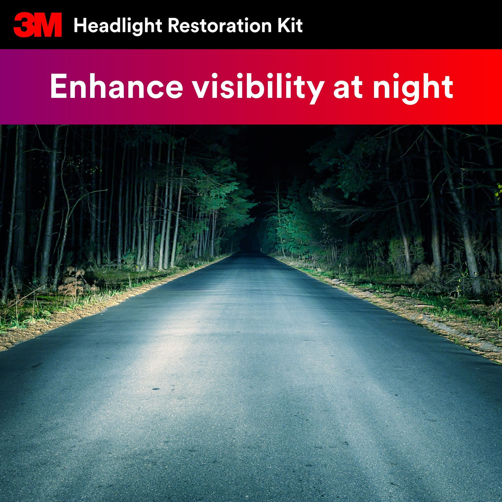 3M Restore & Protect Headlight Restoration Kit: 4-pack
