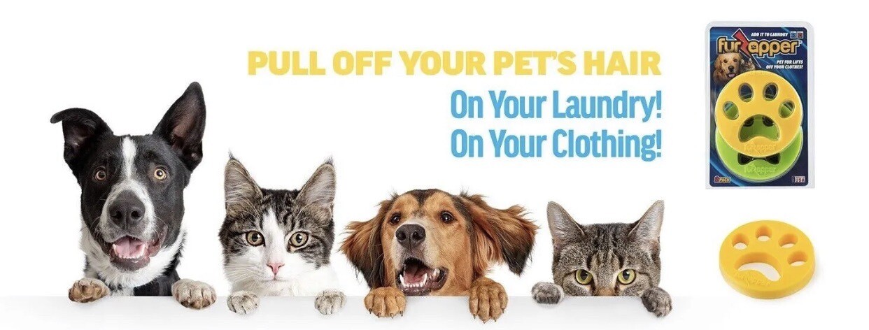 FurZapper Pet Hair Remover 4 count