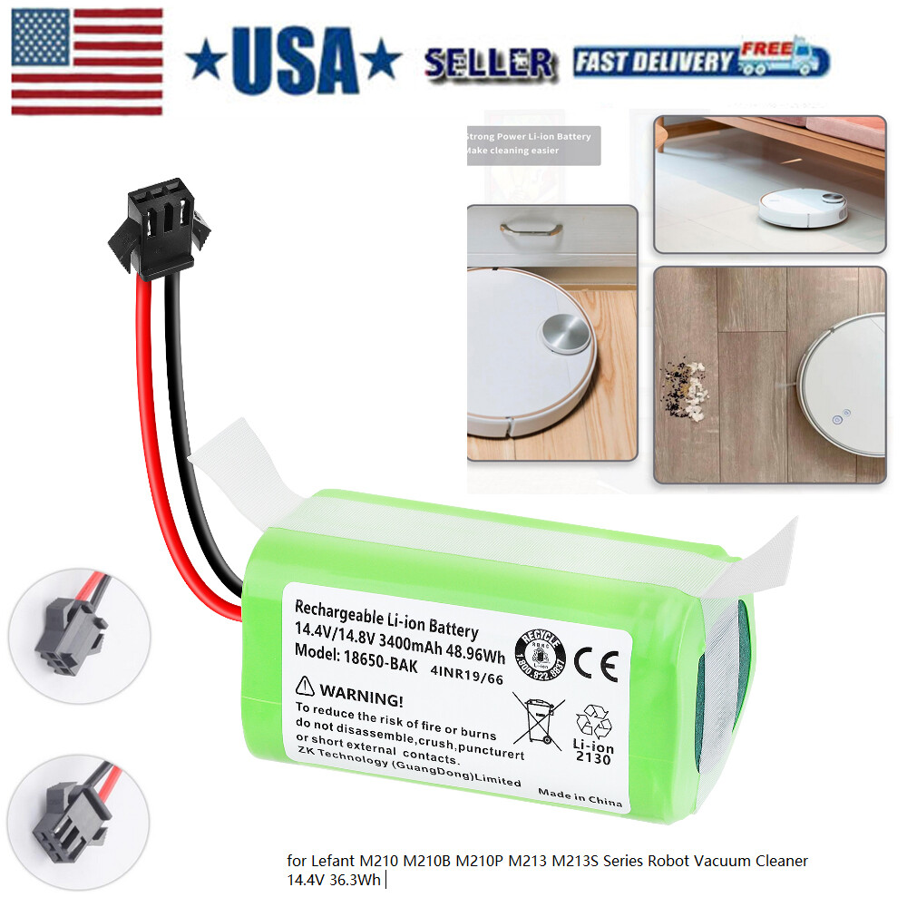 for Eufy RoboVac 11/11S/11S Max/12/15C/15T/15C Max 30/30C Replacement battery