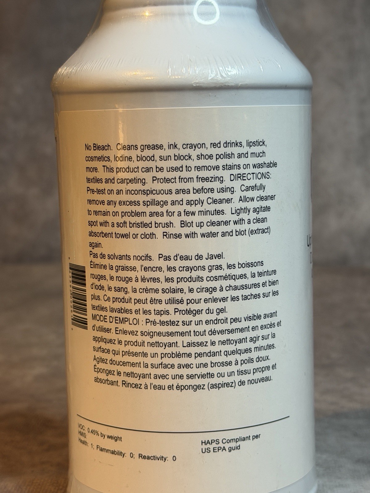 “MOHAWK” Upholstery/Fabric Cleaner, 32-oz Bottle, M103-3001. “NEW SEALED”