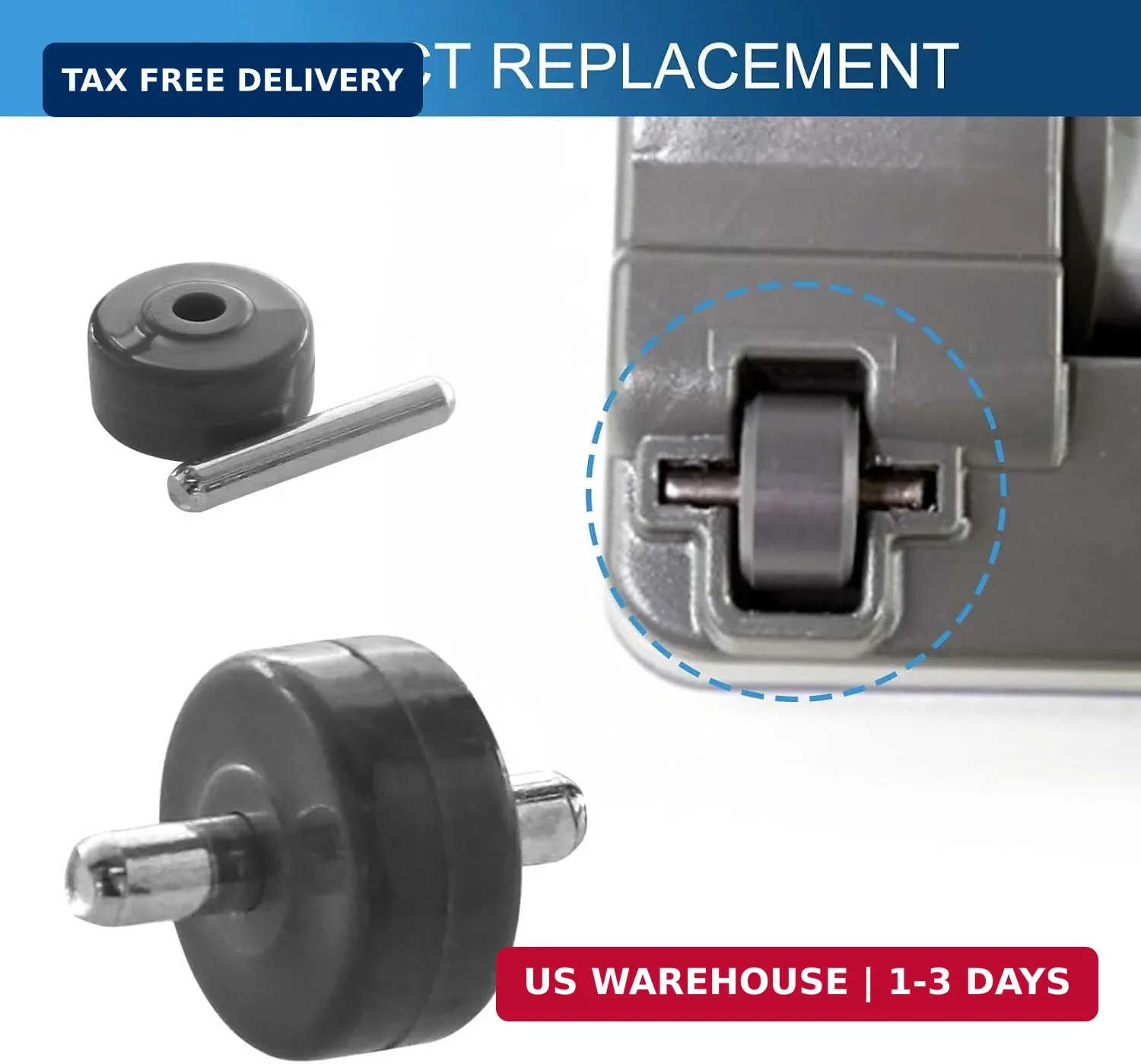 Vacuum Cleaner Parts Replacement Wheels for Shark Navigator Rotator Series NV341