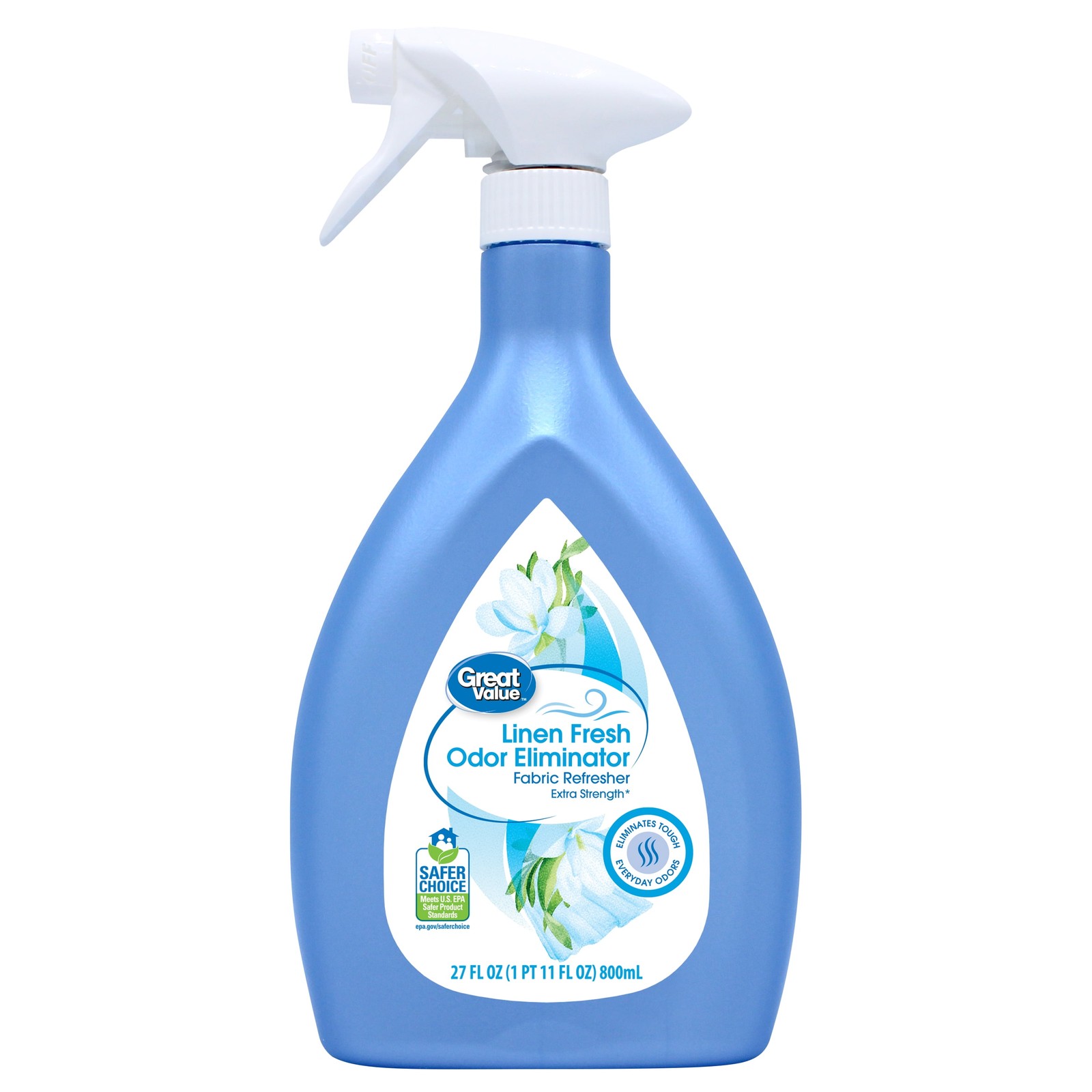 (4 pack) Great Value Fabric Air Refresher, Fresh Linen, 27 fl oz