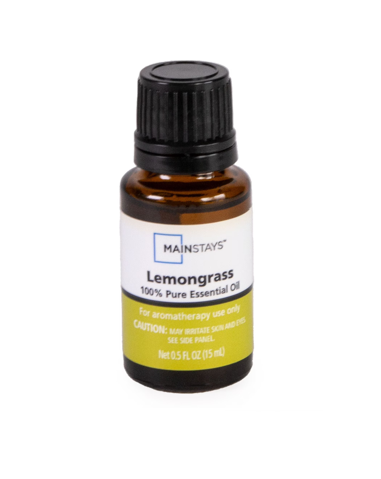 Mainstays Lemongrass 100% Pure Essential Oil Aromatherapy Use Only Each 0.5 oz
