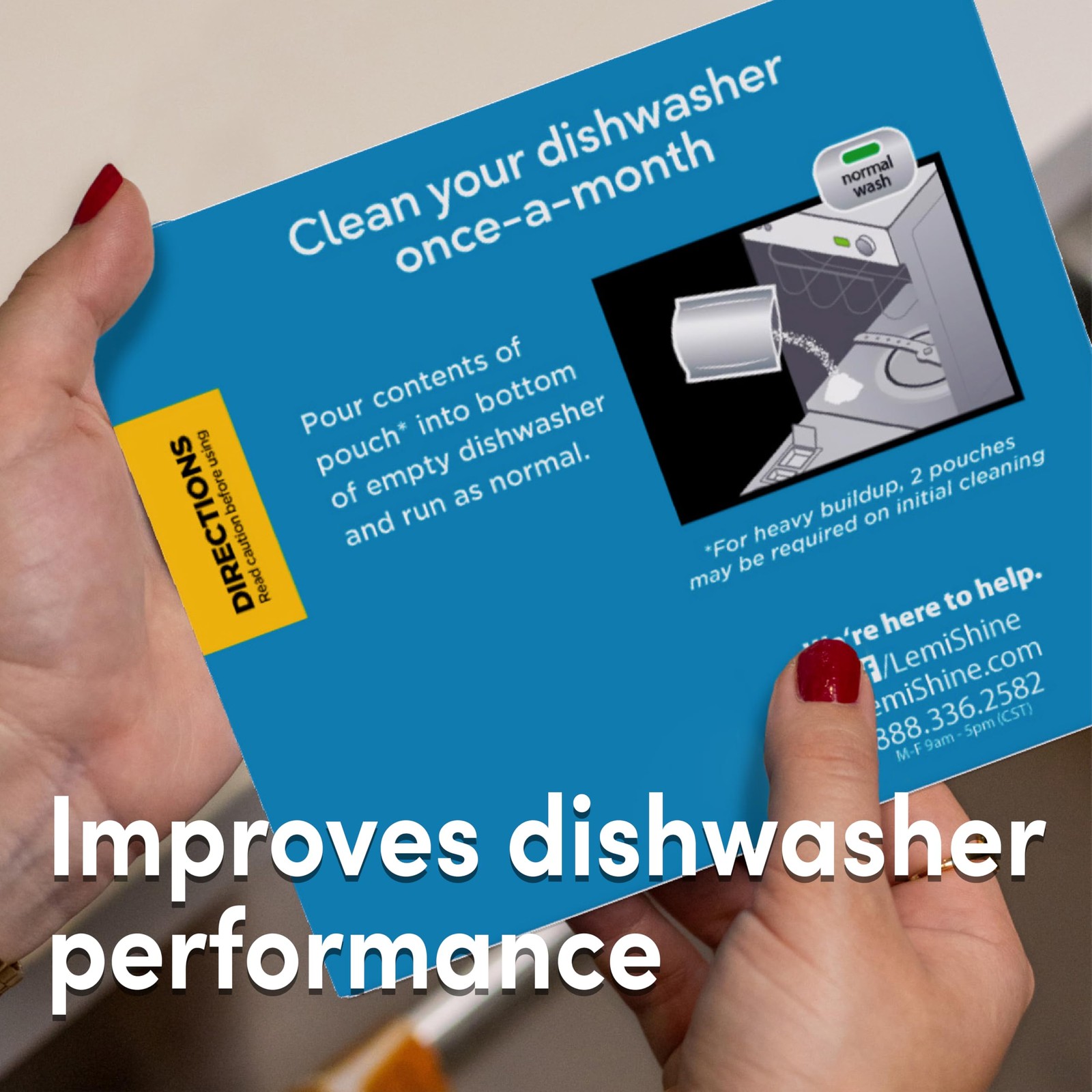 Natural Dishwasher Cleaner Powered By Citric Acid | 100% Guaranteed Hard Wate…