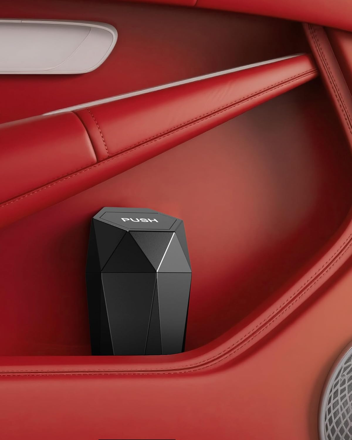 Car Trash Can with Lid – 2 Pack, Car Accessories for Interior, Leakproof Vehicle