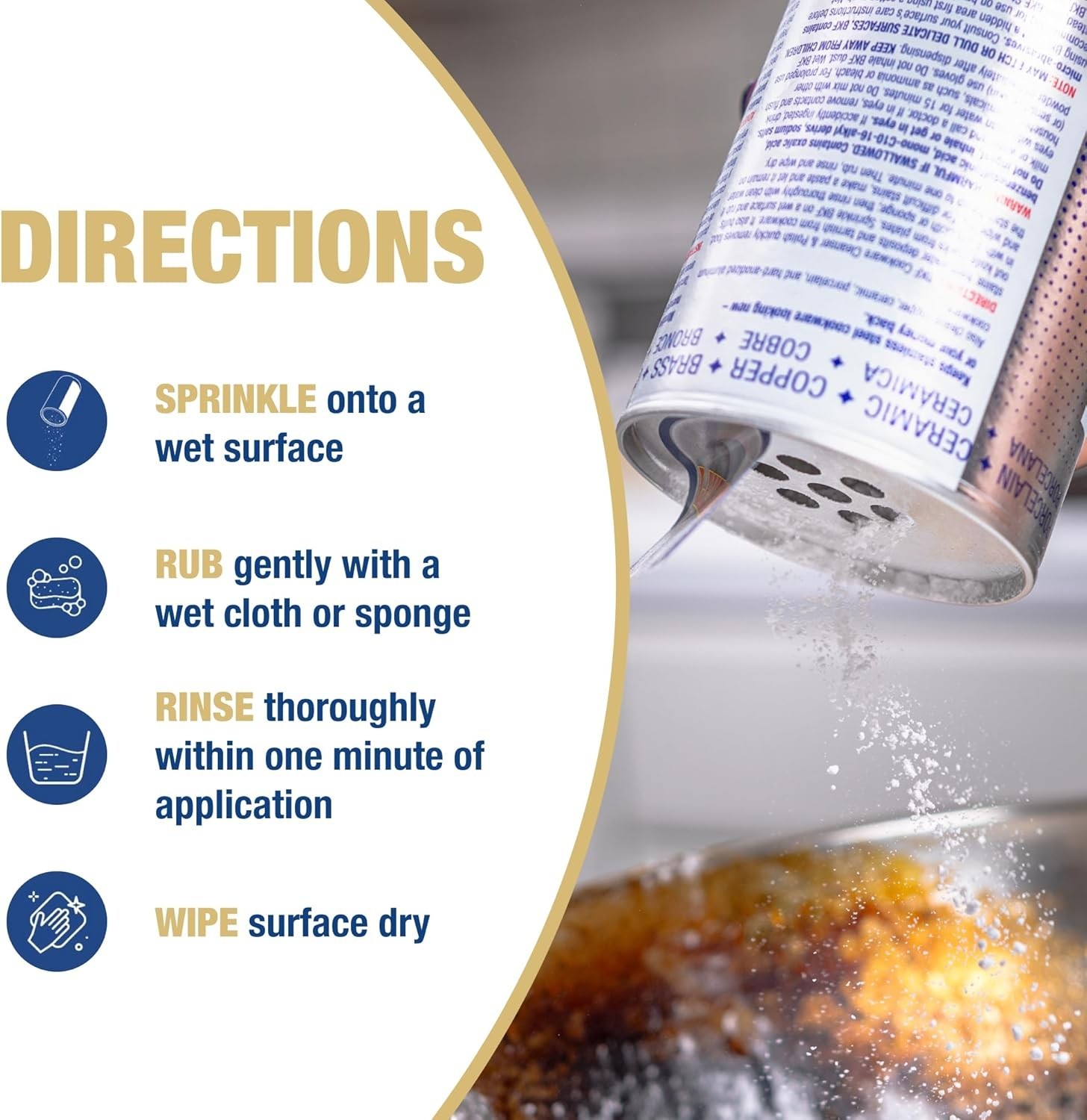 Cooktop Cleaner 13 oz Multipurpose Liquid Stovetop Cleanser + Cookware Cleans…