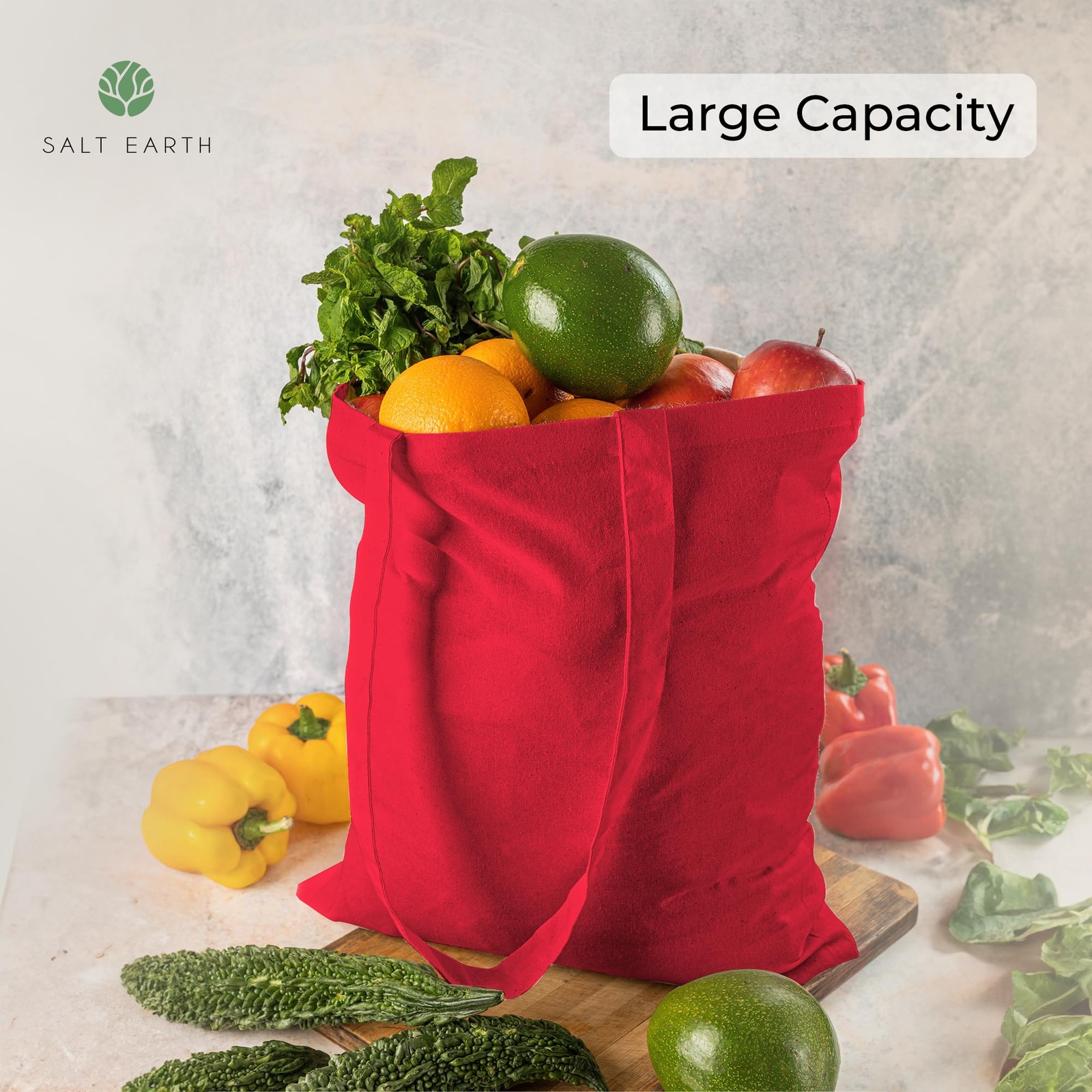 5| 6| 12| 24| 48| 100| 200 Pack Canvas Tote Bags Bulk, Lightweight Bulk Reusa…