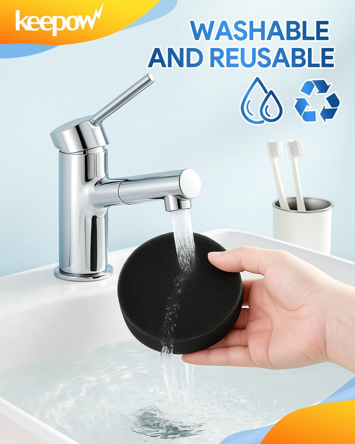Replacement Belt and Filter Compatible with Bissell CleanView Rewind Upright