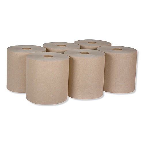 Tork® Universal Hardwound Roll Paper Towels, Brown, 800-ft.