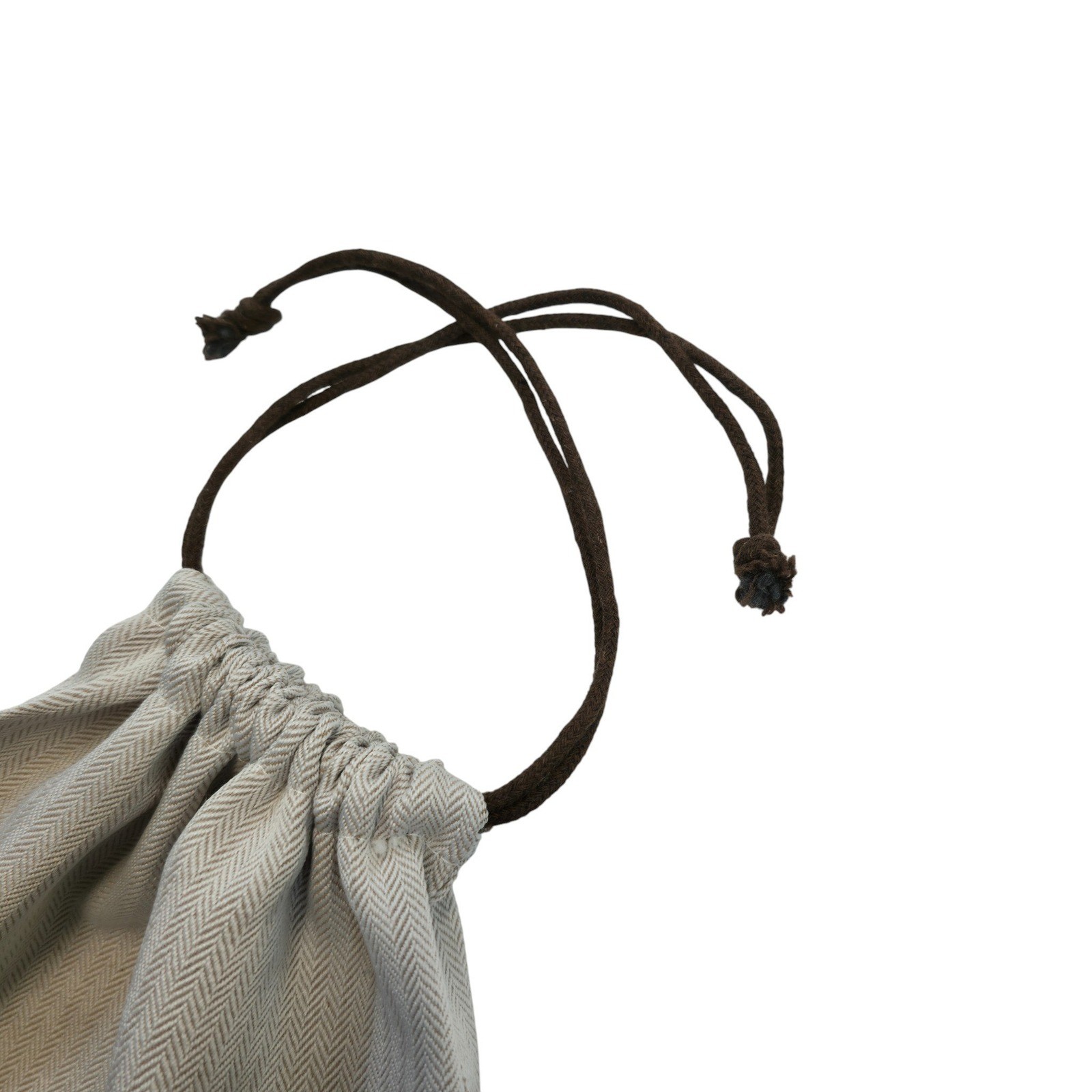 HERMES Dust Bag Drawstring Pouch Authentic Accessories Jewelry Pouch 11×9.5 in