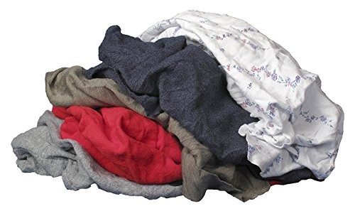 Recycled Multicolor Towel Rags 8 lb Bag All Purpose Cleaning Cloths