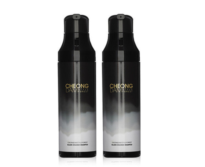 Cheongdam Style Forest Black Change Shampoo 200 ml 2ea- Dark Brown color