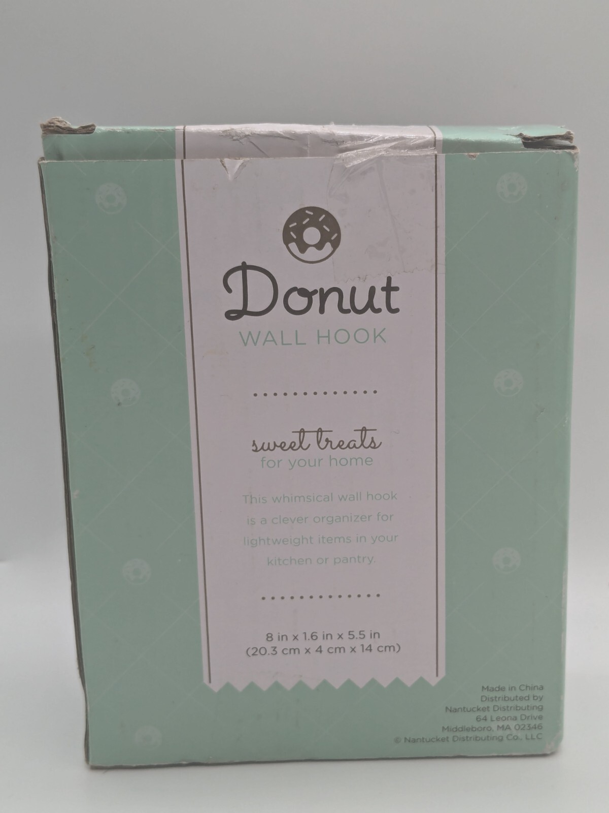 Whimsical Donut Wall Hook – Holds Up to 500g (1.1 lbs), Unique Design