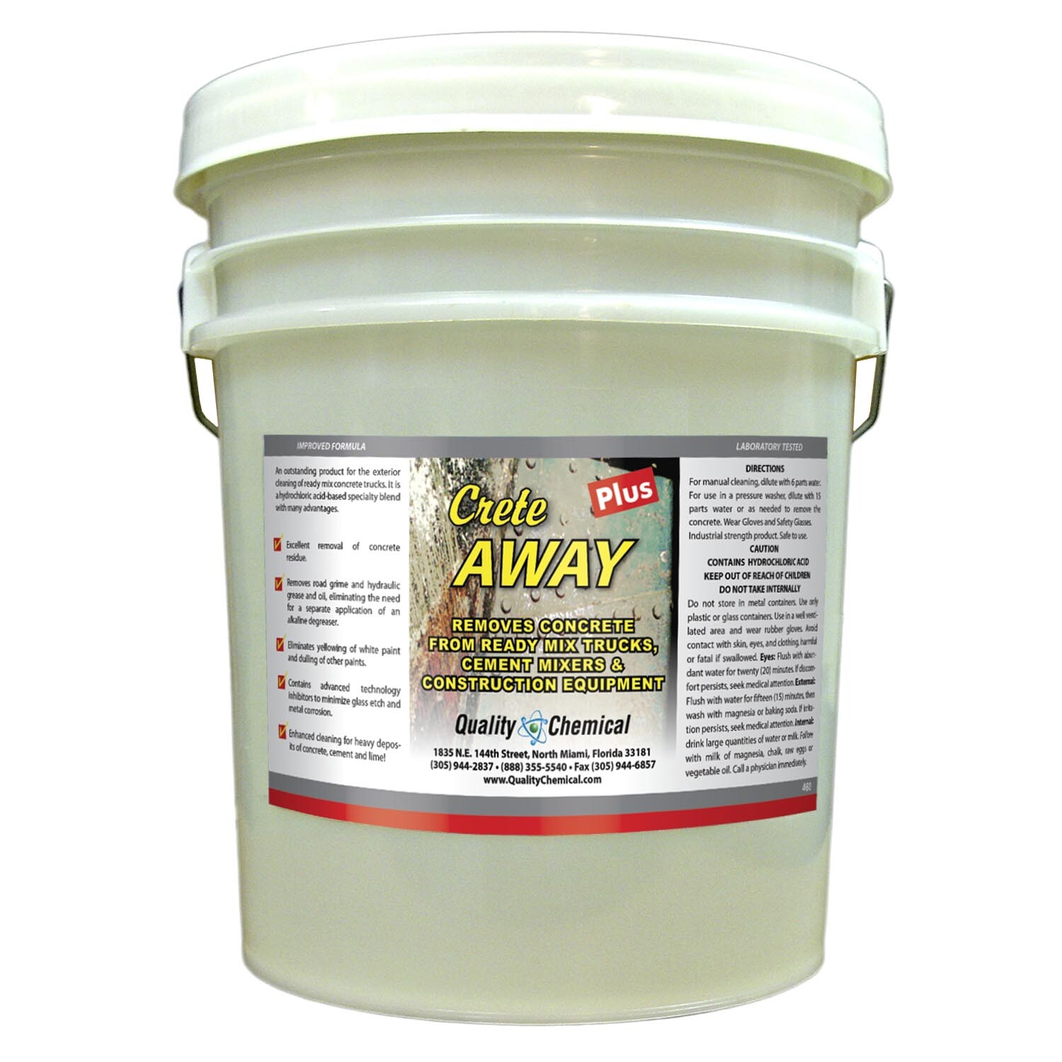 Crete Away Concrete Remover / 5 Gallon Pail
