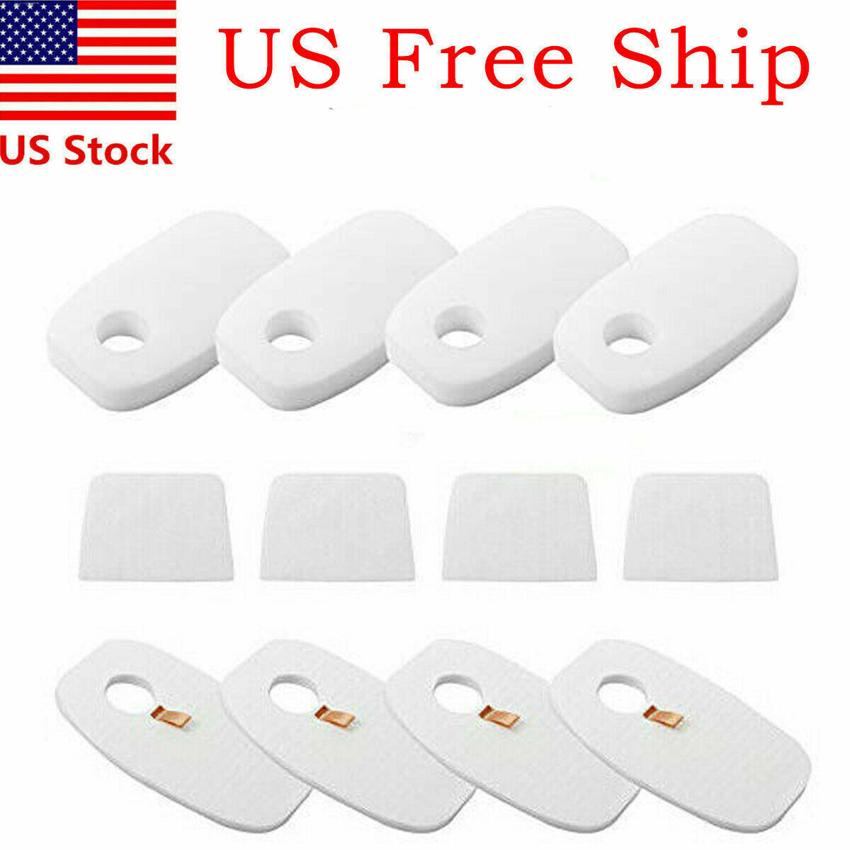 For Shark Rocket DuoClean HV380, HV380W, HV381, HV382, HV383, HV384Q Filter Set