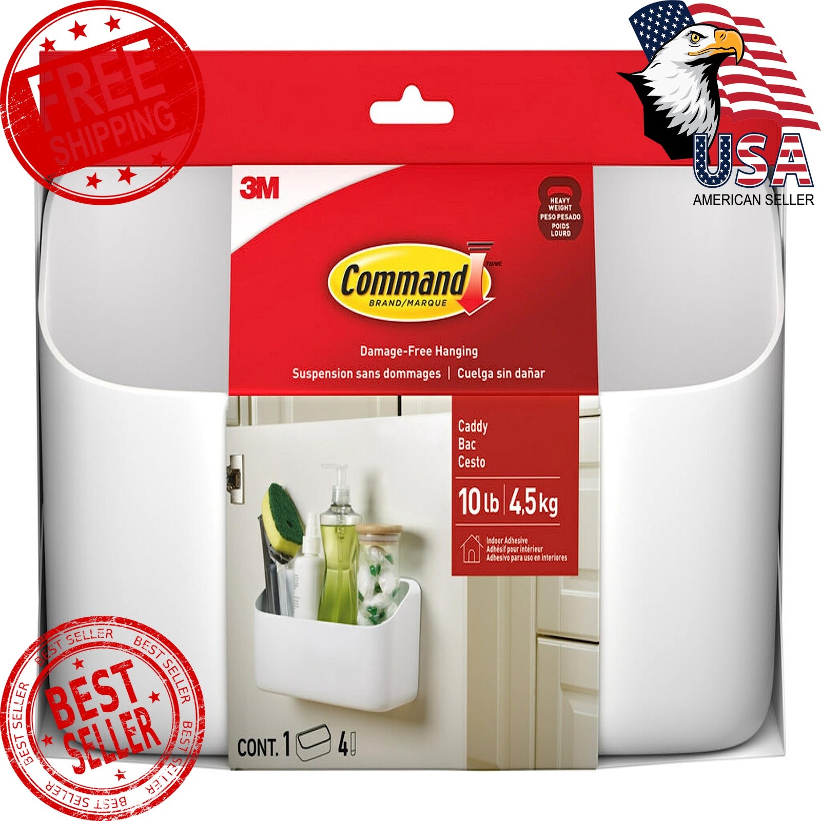 Command Organizing Caddy 9.9in