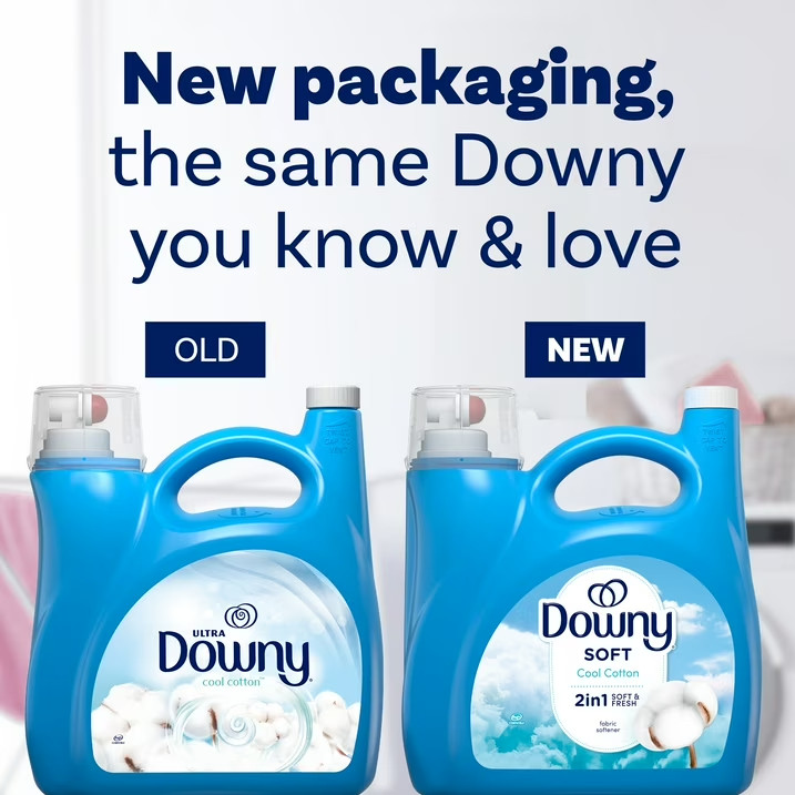 Downy Liquid Laundry Fabric Softener and Conditioner,140 fl oz Free Shipping
