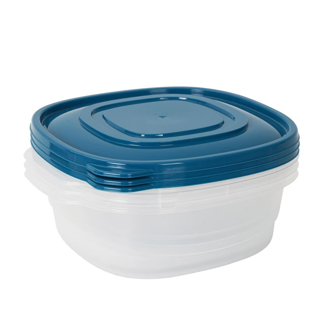 Mainstays Semi Durable Square 1.26Cup Plastic Food Storage Container 6 Pack, Bes
