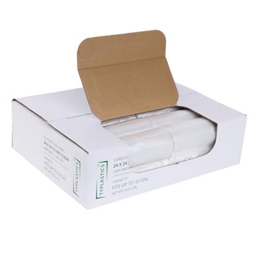Trash Can Liners – Wholesale 1000 Count 7-10 Gallon 50 Count (Pack of 20)