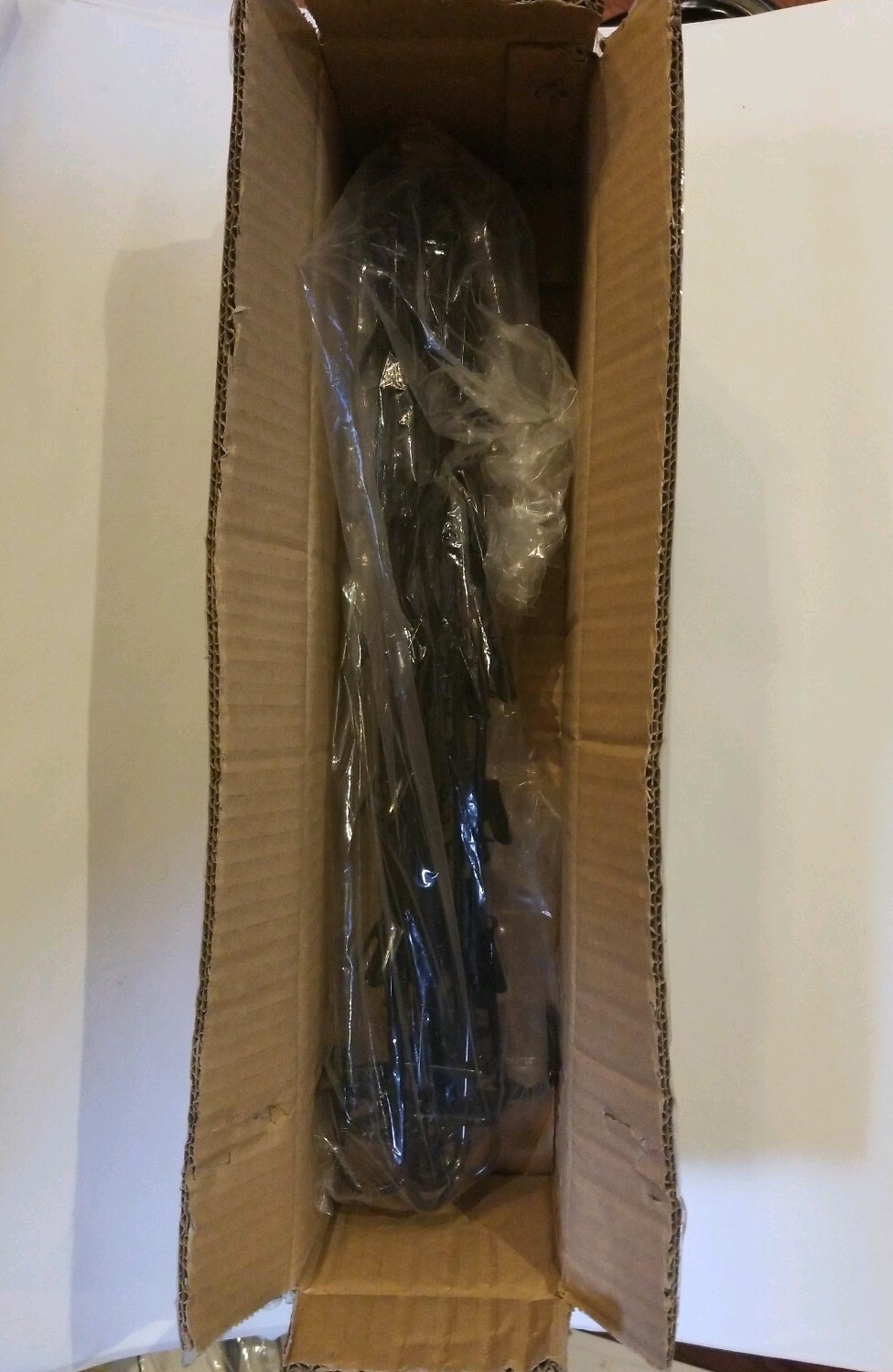 Ace 5 in. H x 5 in. W x 3 in. L Black Accessory Clip Strip Metal, lot of 10