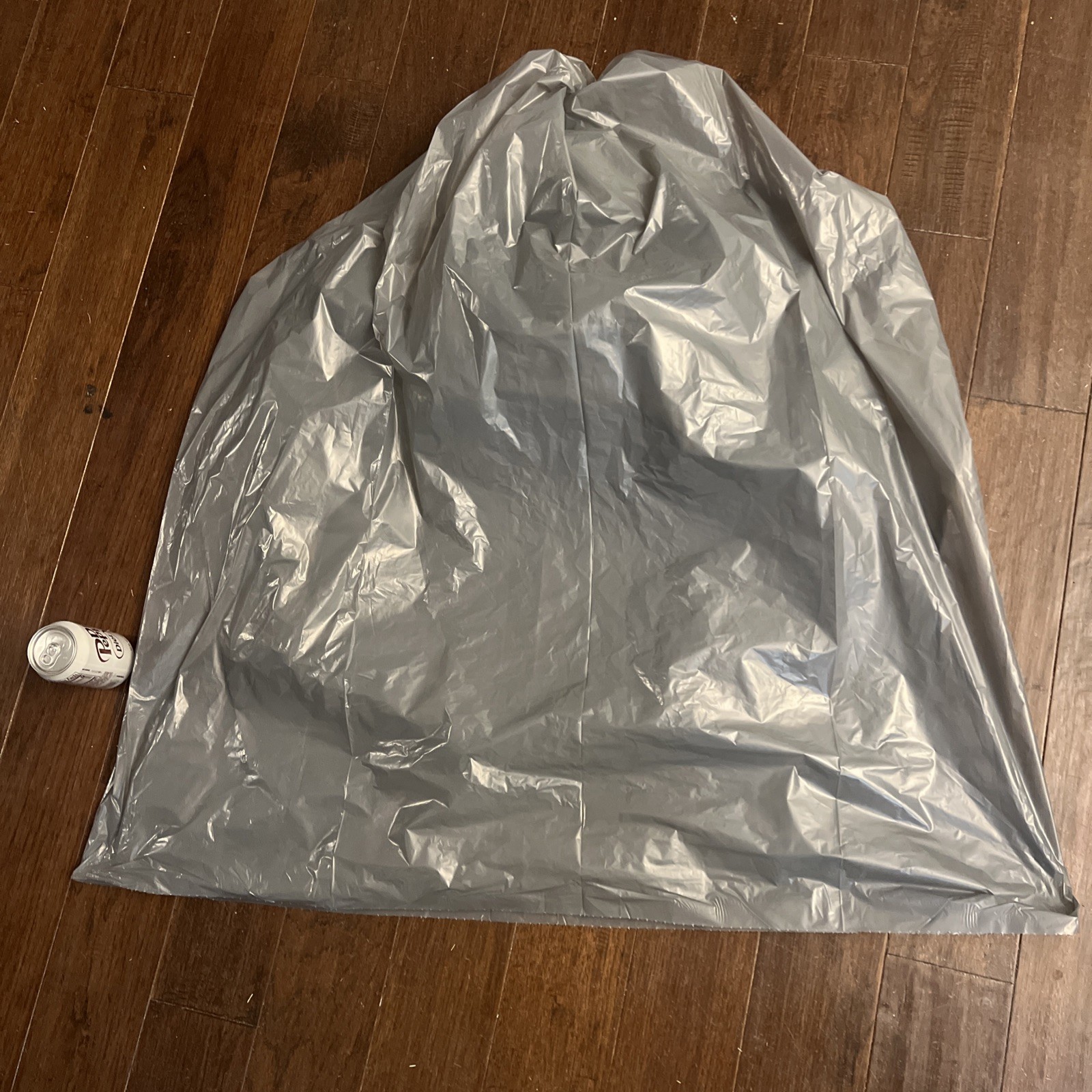 1.1-mil Can Liners, 43″ x 48″, 56 Gallons, Gray, 10 Rolls Of 10 Bags Each NEW