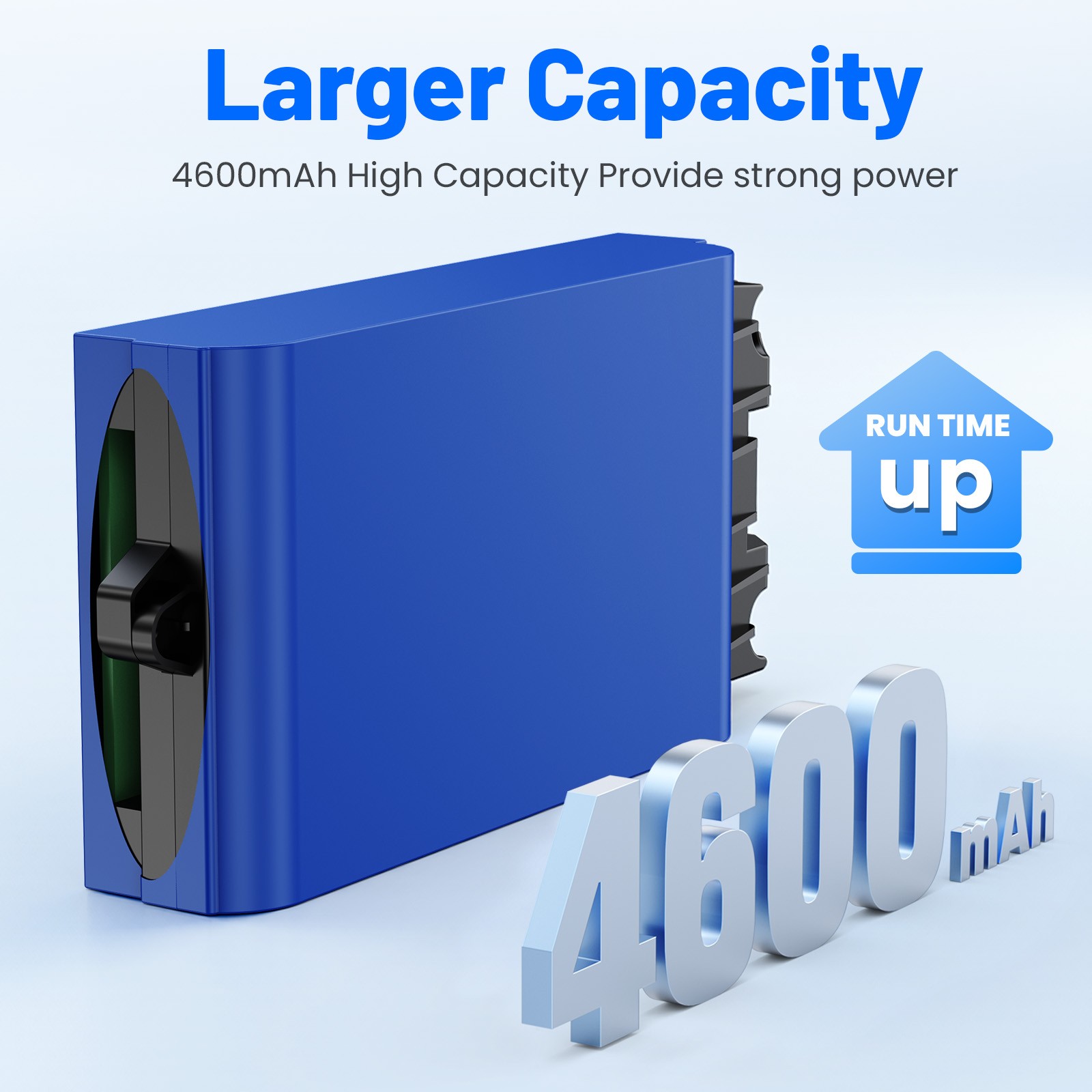4600mAh Lithium-ion Battery for Shark XFBT620 Vacuum Cleaner IX140 IX141 21.6V