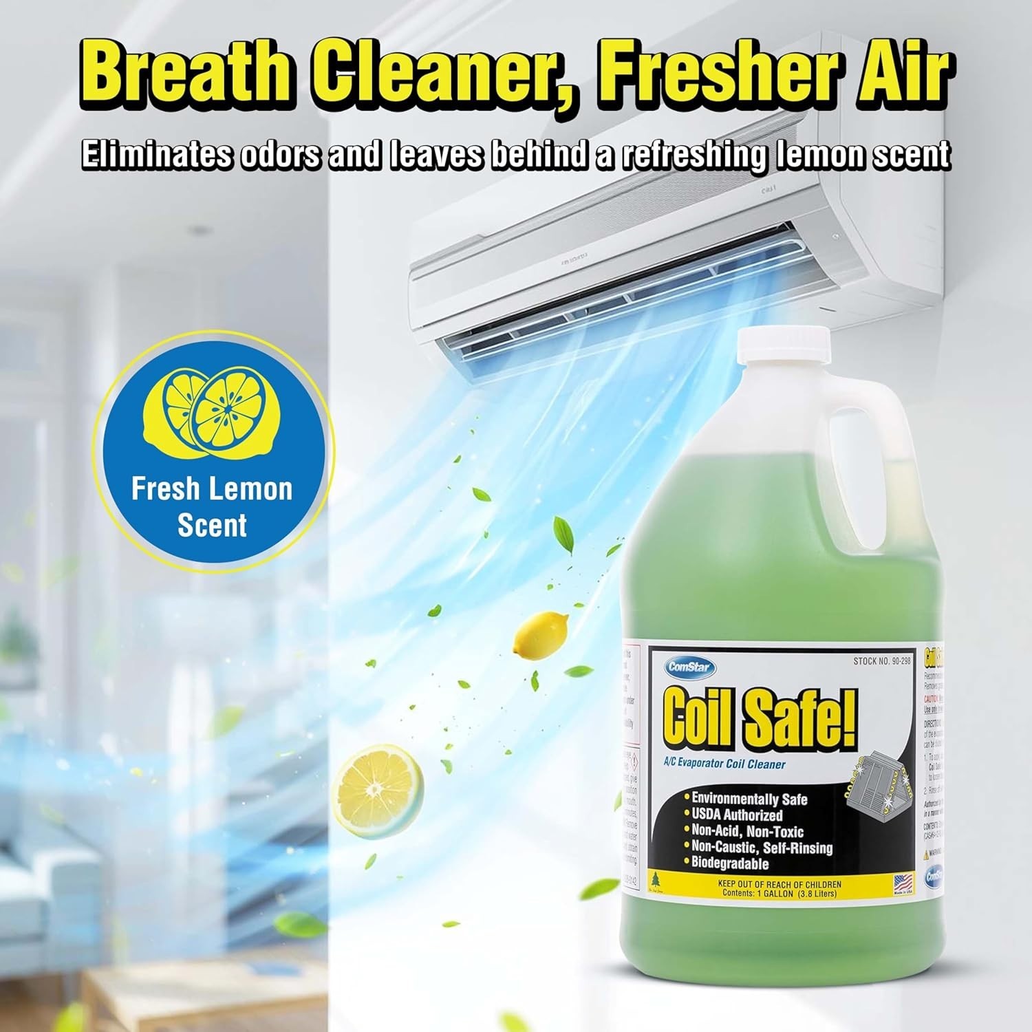 Coil Safe Non-Toxic Cleaner – Commercial/Residential