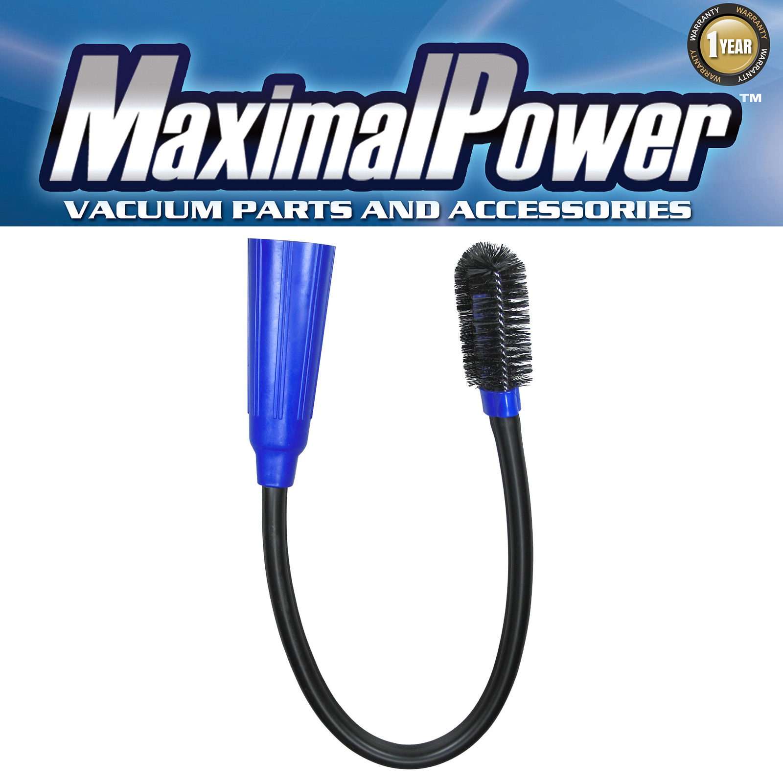 MaximalPower Universal Flexible Long Crevice Tool for Vacuum fit 1.1″-1.5″ Host