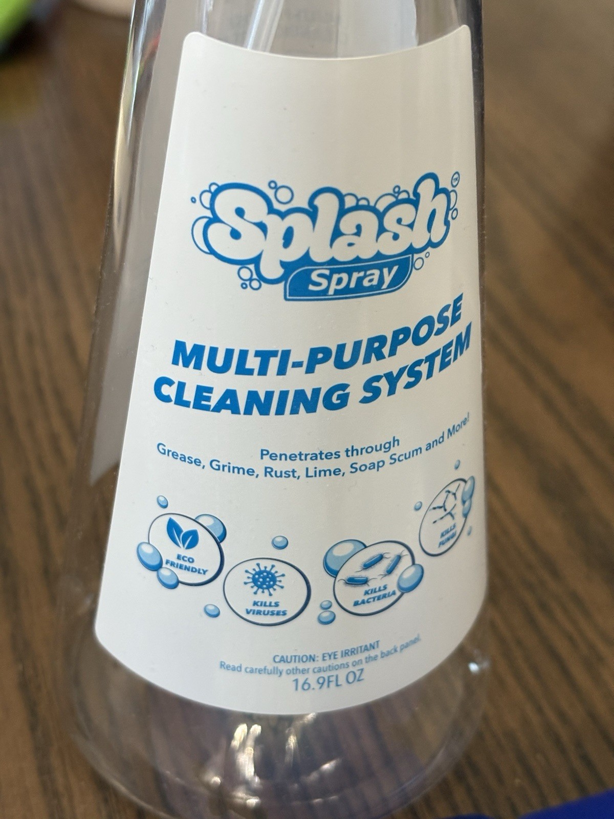 Splash Spray Packages Multi-Purpose Cleaning Tablets (40, 4G) and Spray Bottle