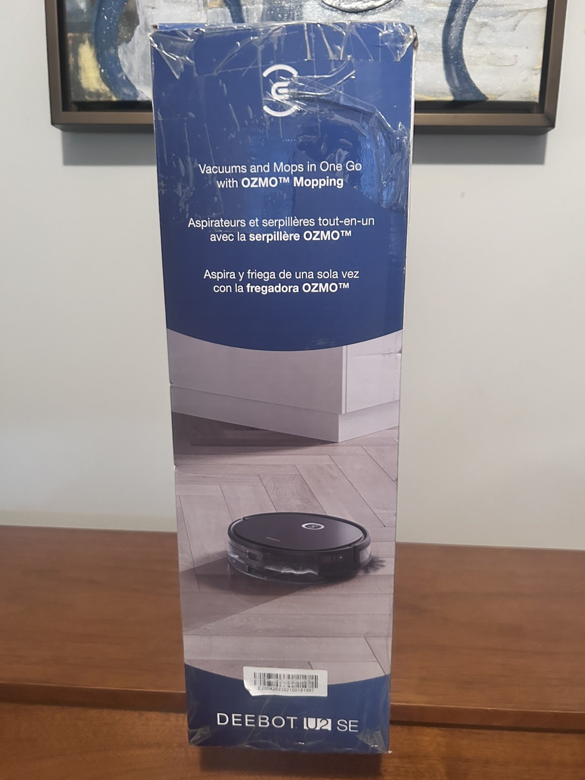 ECOVACS Deebot Ozmo U2 SE Robot Vacuum Cleaner 2 in 1 Vacuum & Mop easy use
