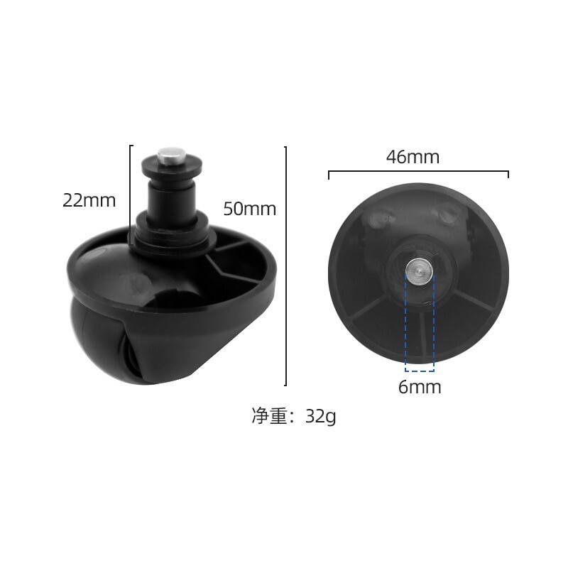 Front Caster Wheel For Dreame X30 Ultra X40 Ultra L10 Pro L10s Pro Front Wheel