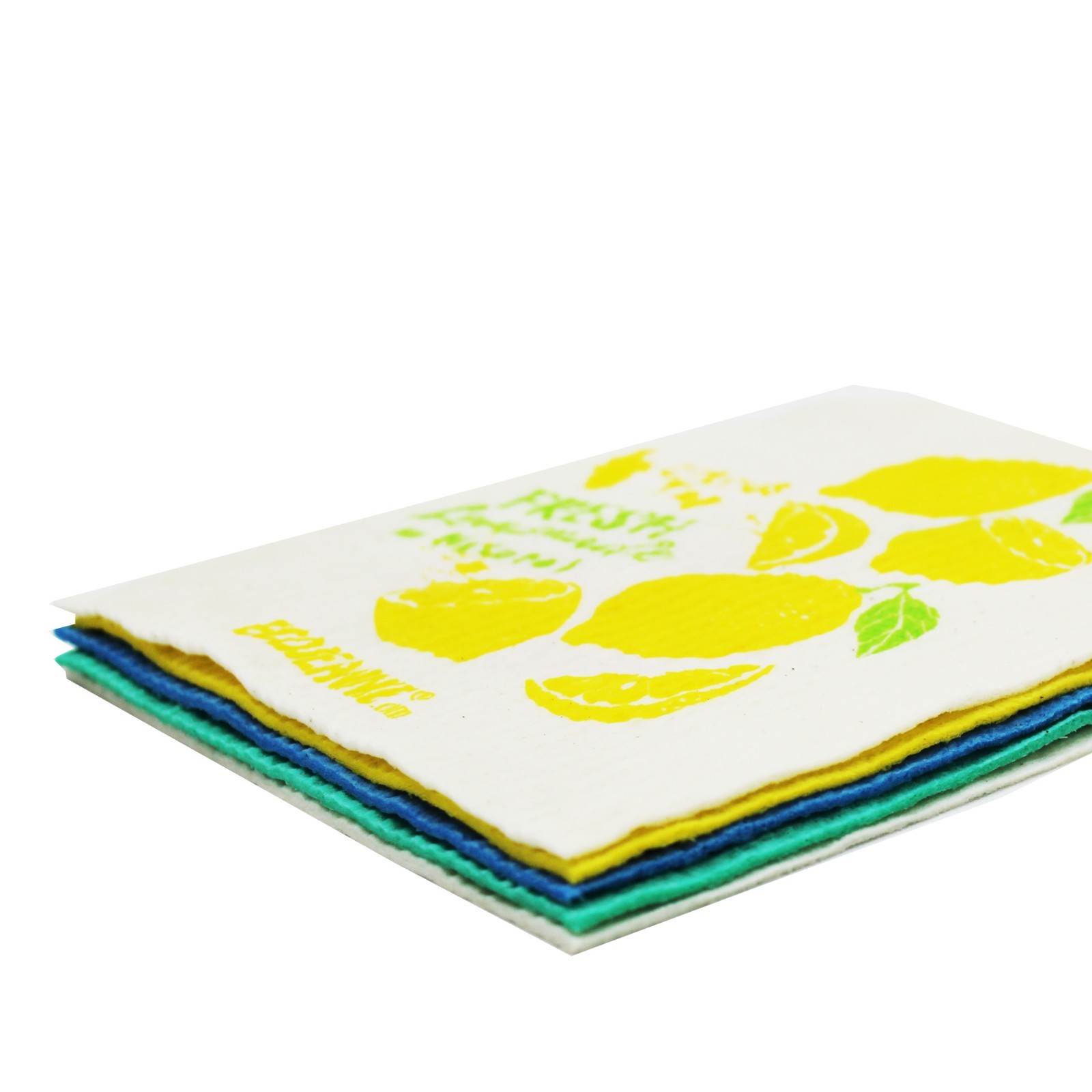 EcoJeannie Eco-Friendly Cleaning Cloth 100% Biodegradable Cellulose Sponge Cloth