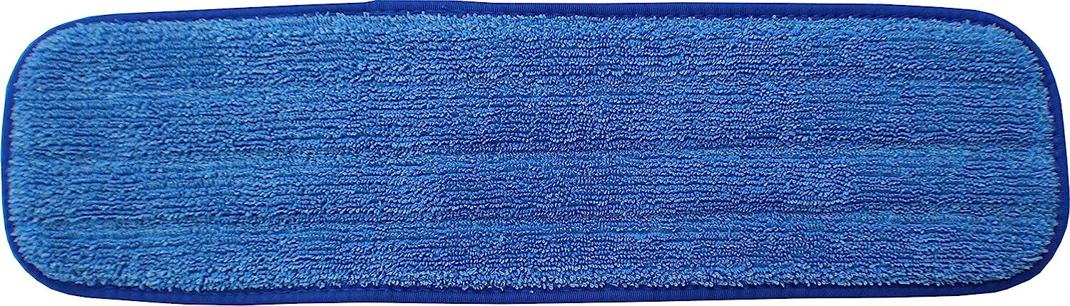 12-Pack of Washable Pro Microfiber Mop Pads | Commercial Replacement Mop Heads