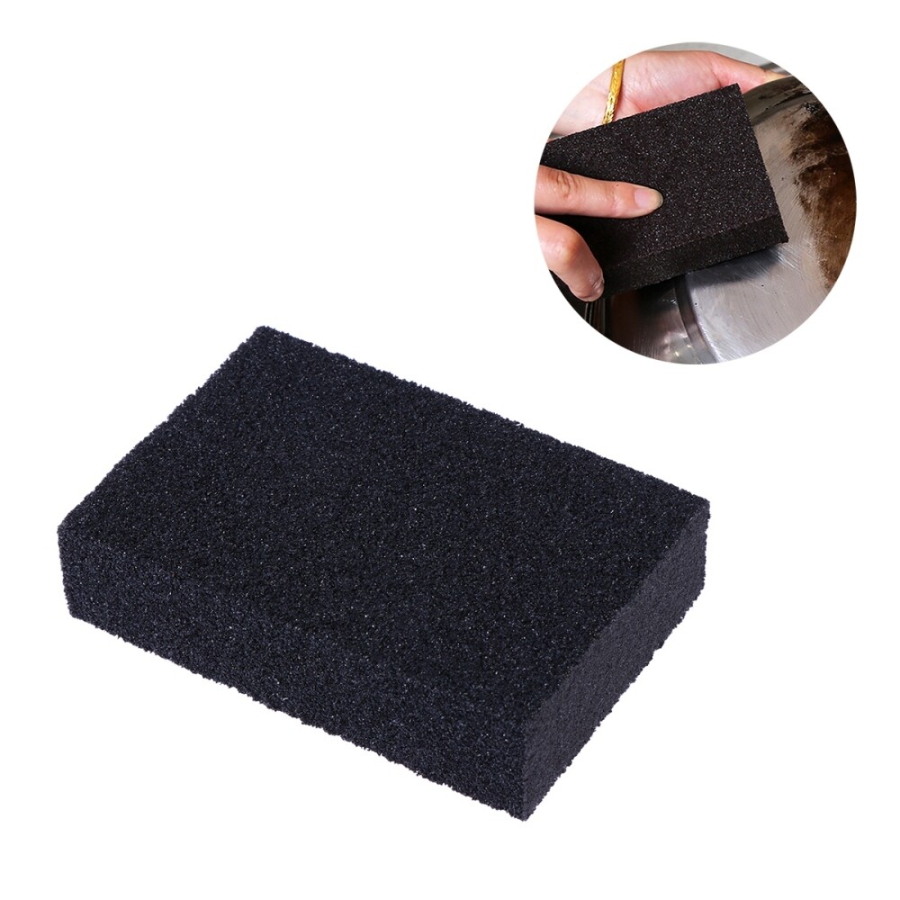 5PCS melamine sponge foam pads sanding sponge kitchen cleaning sponge Black