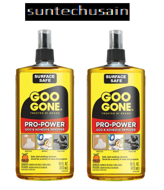 2 PACK Goo Gone Pro-Power Pump Spray, 16 oz per pack