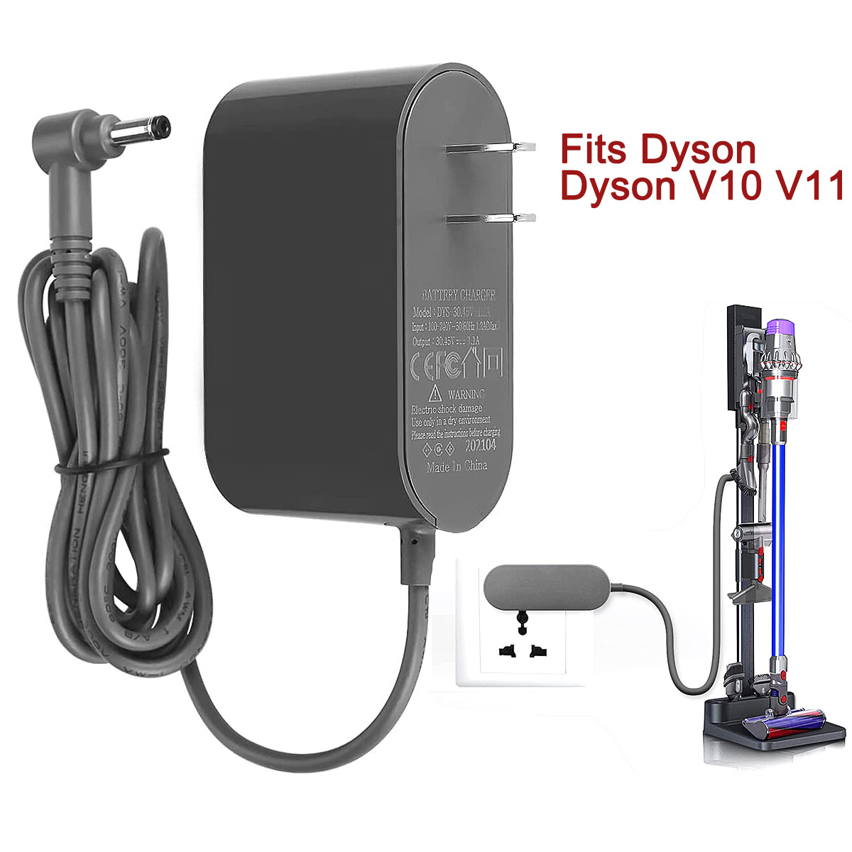 For Dyson V10 V11 Absolute Animal Vacuum Cleaner Battery Power Adapter Charger