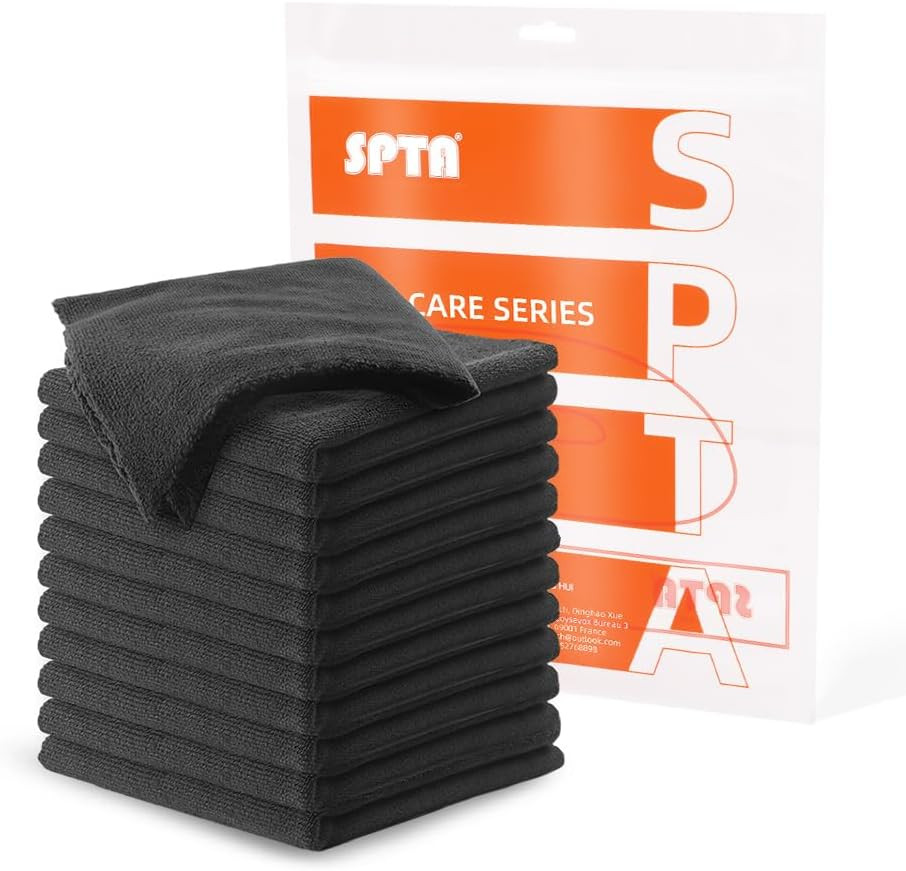Microfiber Cleaning Towel, Microfiber Cleaning Cloth for Car Washing, 12 Pack St