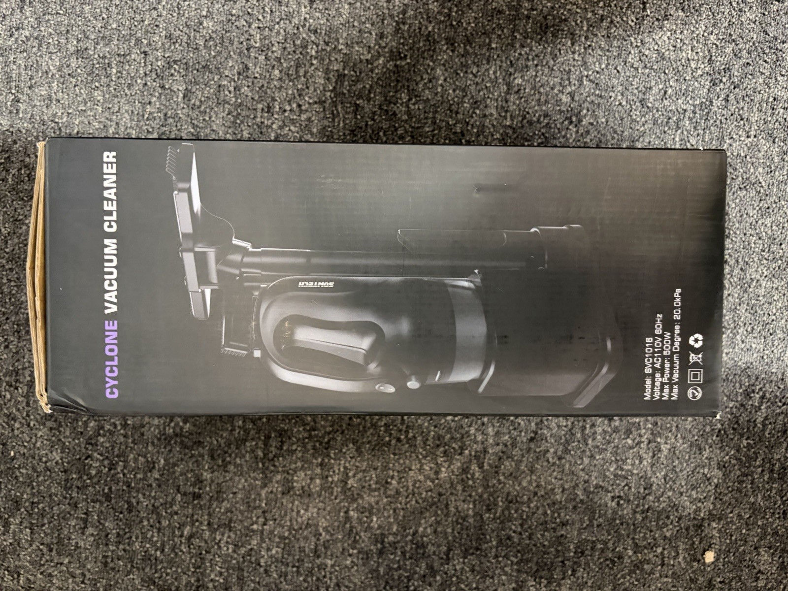 SOWTECH SVC1016 Bagless Corded Handheld Pro-Cyclone Vacuum 600W, Tools