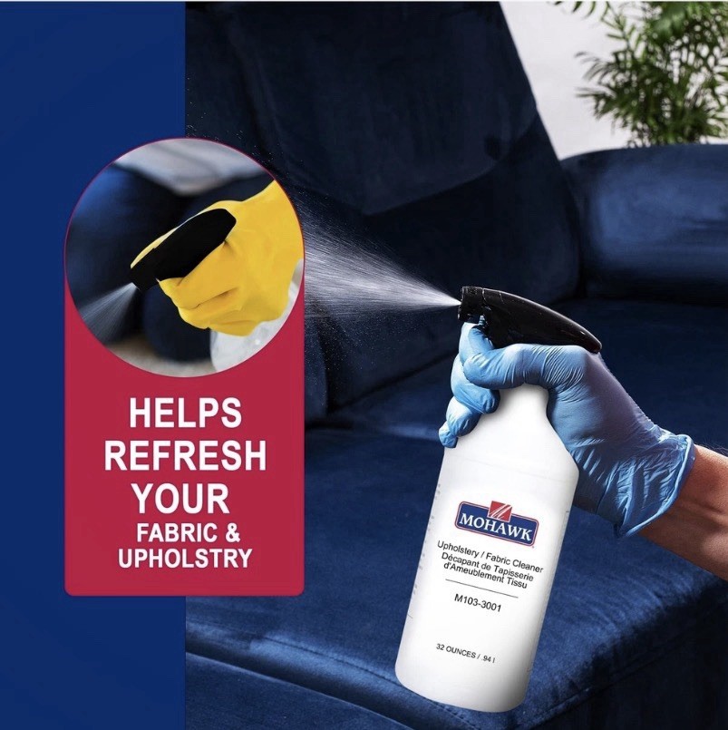 “MOHAWK” Upholstery/Fabric Cleaner, 32-oz Bottle, M103-3001. “NEW SEALED”