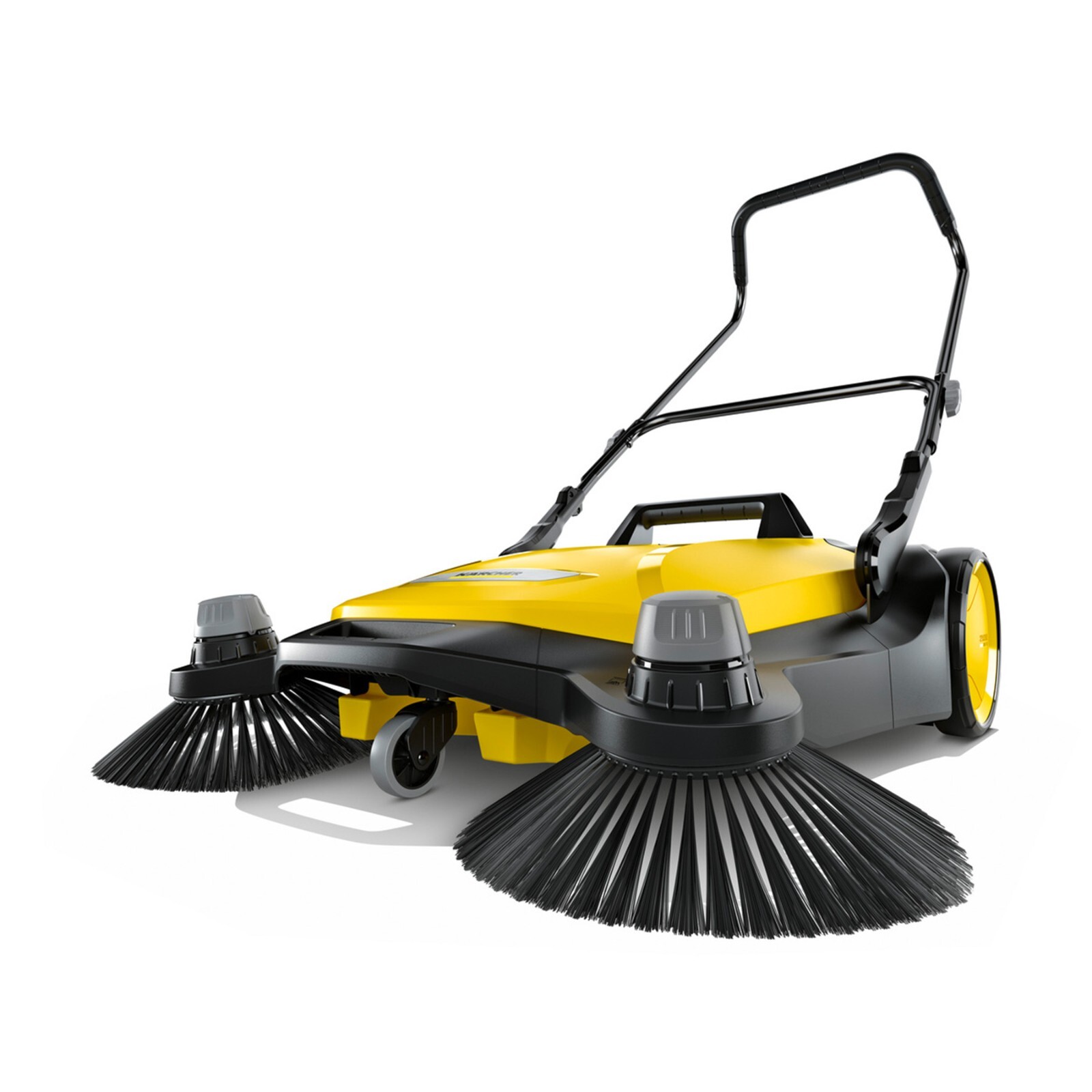 Karcher S6 Twin, Push Sweeper, 10 Gal, for Driveway, Sidewalk, Garage – NEW
