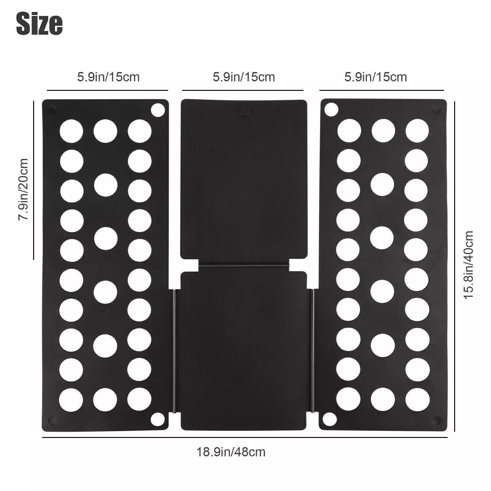 Adjustable T Shirt Clothes Fast Folder Folding Board Laundry Organizer for Child