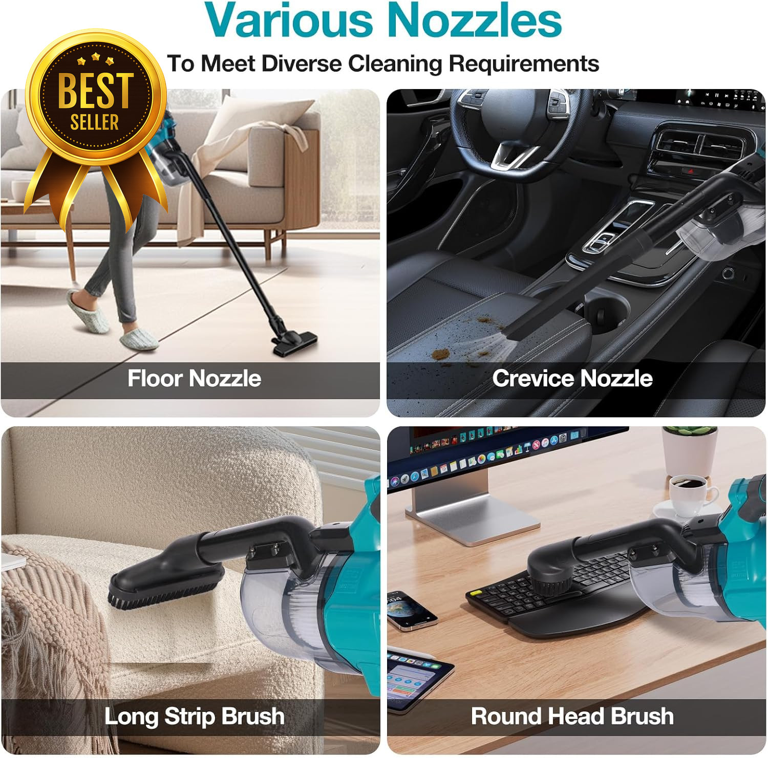 Makita 18V Cordless Handheld Vacuum Cleaner Portable Wireless Pet Hair Tool Only