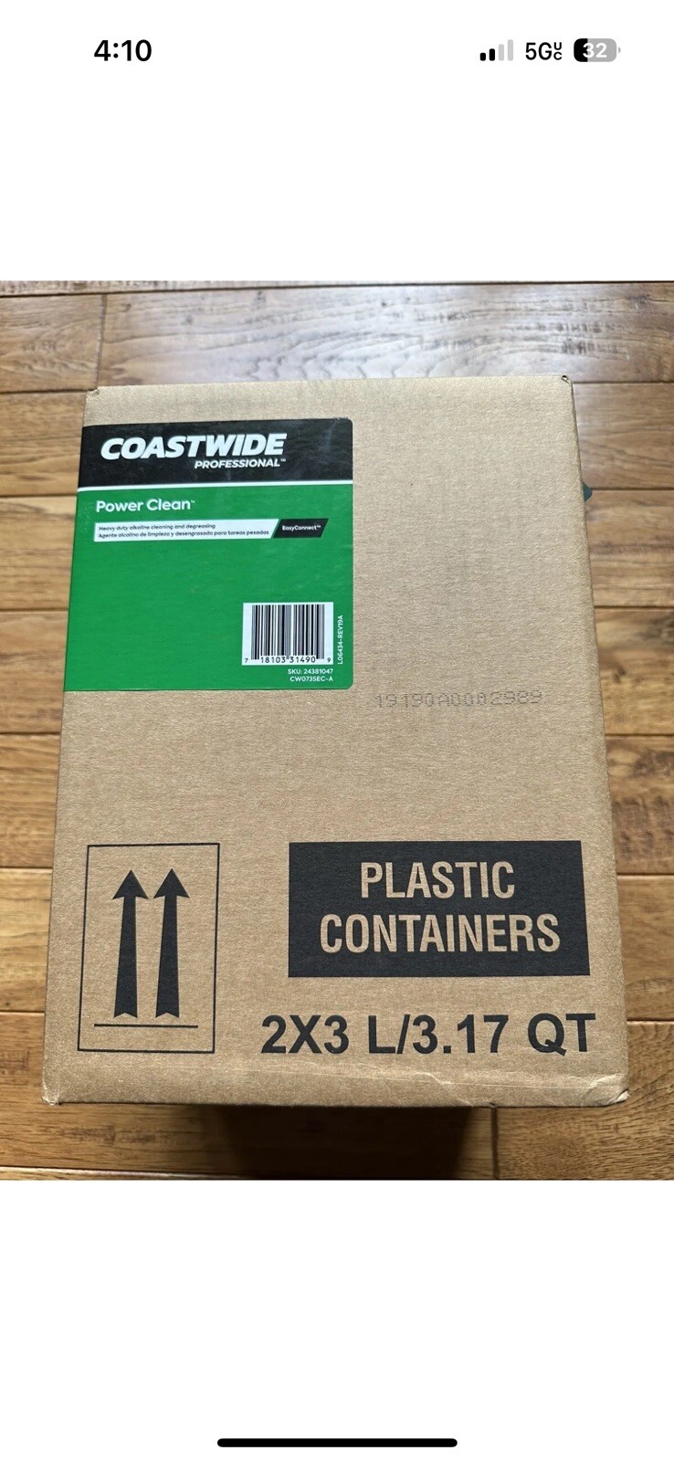 Coastwide Professional Power Clean Heavy Duty Degreaser CW0735EC-A 2 Pack 6L