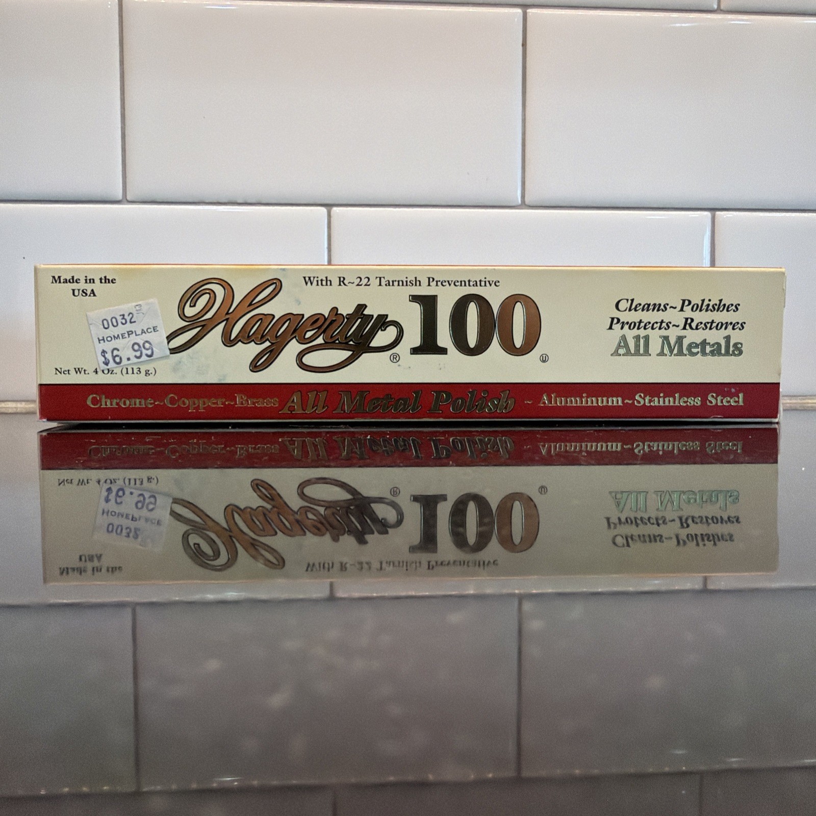 Hagerty 100 All Metal Polish 4 Oz New In Box Vintage Cream Formula Factory Seal