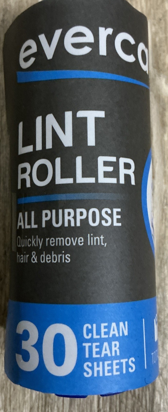5 X Evercare Compact Travel Size 30-Sheet Lint Roller Remover